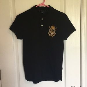 Ralph Lauren Sport black polo